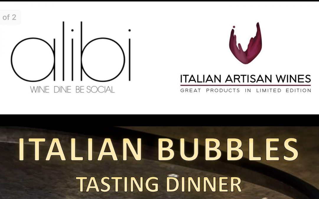 ITALIAN BUBBLES & CHEF JAMES OAKLEY TASTING MENU