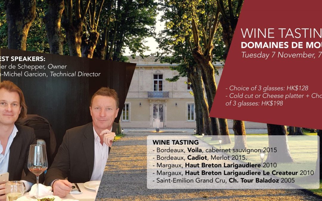 DOMAINES DE MOUR WINE TASTING